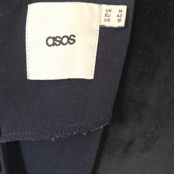 ASOS navy color dress - Picture 5 of 5